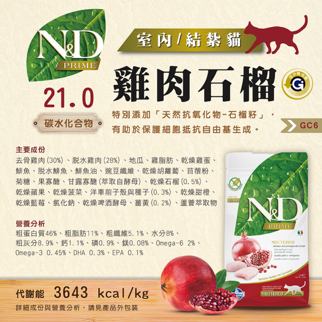 【團購/社群享98折】法米納Farmina ND天然頂級無穀 貓糧&犬糧