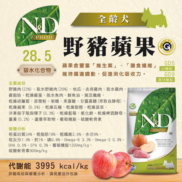 【團購/社群享98折】法米納Farmina ND天然頂級無穀 貓糧&犬糧