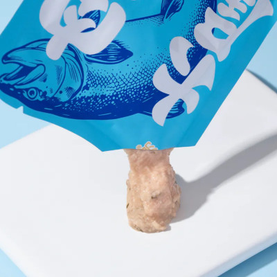 【團購】LOUIS 大尾肉泥 魚油貓主食餐包 50g