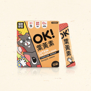 【團購】怪獸部落 OK！葉黃素 視力保健 (1.5g/30包)