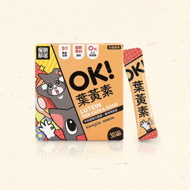 【團購】怪獸部落 OK！葉黃素 視力保健 (1.5g/30包)