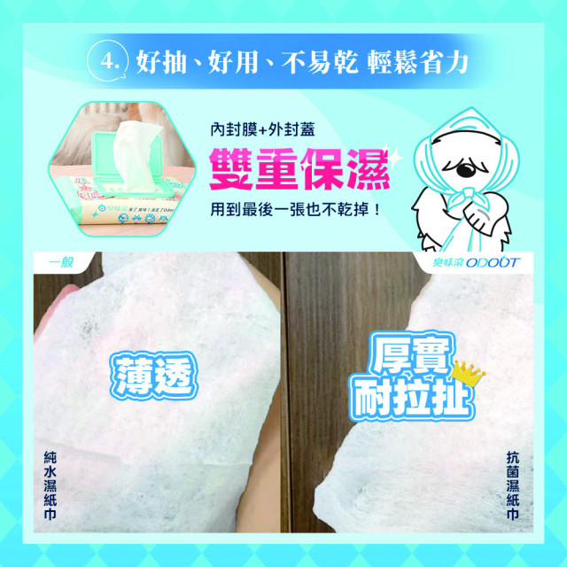 【團購】臭味滾  狗狗濕紙巾 50抽 溫和潔淨 低敏無香