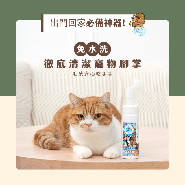 【團購】臭味滾 貓狗通用 腳底慕斯 150ml 除臭保濕呵護