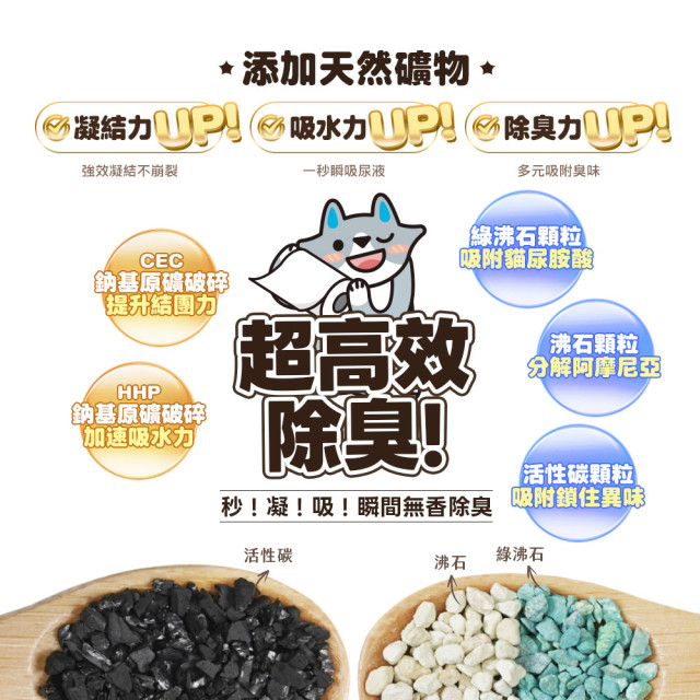 【團購/社群享98折】一件免運 臭味滾 長效除臭礦砂 4kg_4包/箱 無香精無粉塵