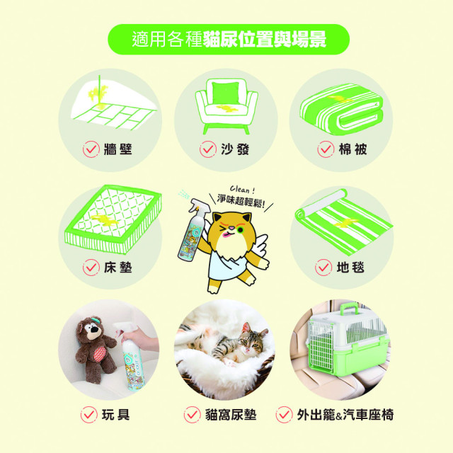 【團購/社群享98折】臭味滾 貓貓除臭噴霧 高效分解異味
