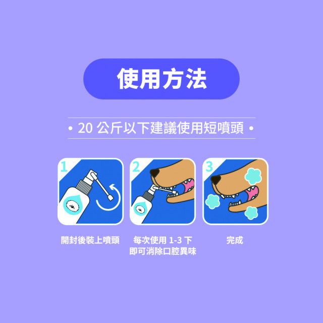 【團購】臭味滾 貓狗通用 口腔噴霧 100ml 植物安心配方