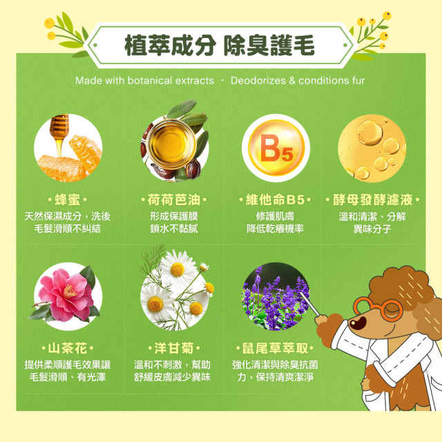 【團購】臭味滾 貓狗通用 寵物SPA清潔手套 8入/包 免沖洗 一包可洗8次澡