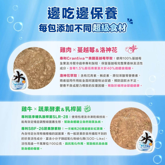 肉球世界 補水炸彈 貓主食餐包 45g