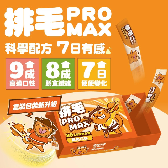 【團購】肉球世界 排毛 PROMAX 保健粉 2g*30入