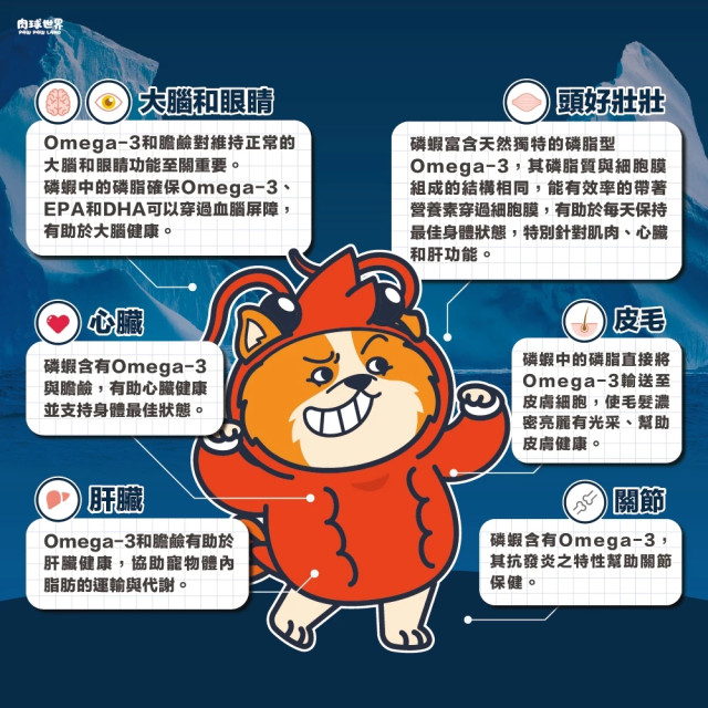 【團購】肉球世界 南極磷蝦大肉包165g (狗犬) 165g 盒裝10包入