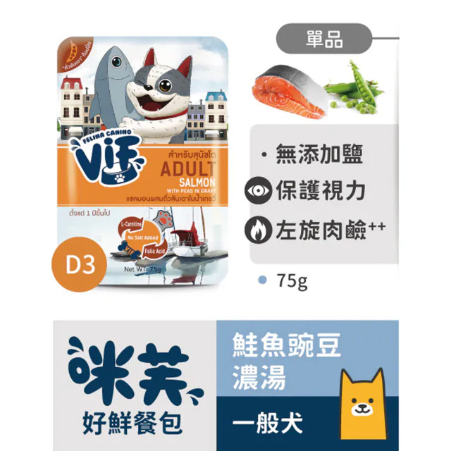 即期出清 咪芙 ViF 好鮮犬餐包 75g (10包入口味隨機)
