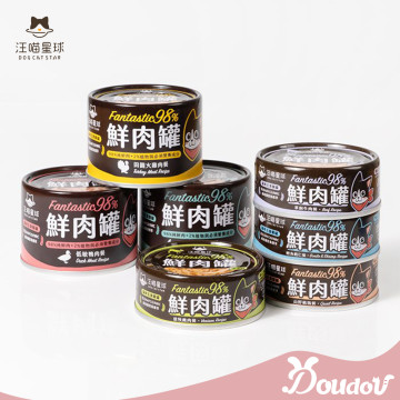 【限量優惠】汪喵星球 貓咪98%無膠鮮肉主食罐