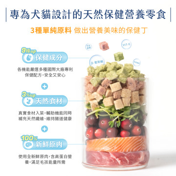 【團購】汪喵星球 機能保健丁 犬貓凍乾保健零食 20g