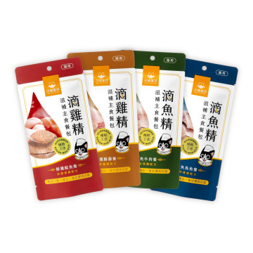 【團購】汪喵星球 貓用 滴雞精 滴魚精滋補主食餐包 40g*20入