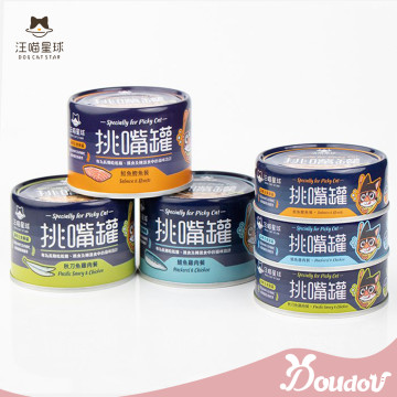 【限量優惠】汪喵星球 挑嘴貓無膠主食罐