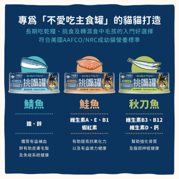 【限量優惠】汪喵星球 挑嘴貓無膠主食罐