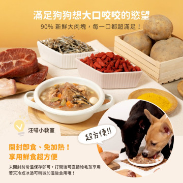 【團購】汪喵星球 狗狗 90%鮮肉主食餐包 150g*12包