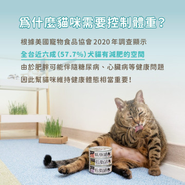 【團購】汪喵星球 貓咪低脂無膠主食罐 80g*24入
