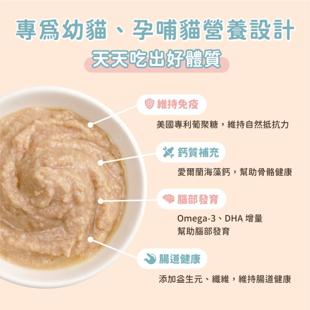 【團購/社群享98折】汪喵星球 營養罐 幼母貓無膠營養主食罐 箱購