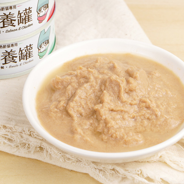 【團購】汪喵星球 熟齡貓無膠銀養主食罐 80g*24入
