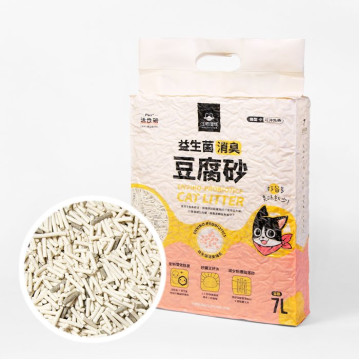 【團購/社群享98折】免運 汪喵星球 益生菌消臭豆腐砂（條型）2.7kg*6包