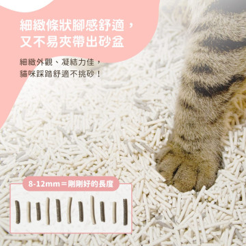 【團購/社群享98折】免運 汪喵星球 益生菌消臭豆腐砂（條型）2.7kg*6包