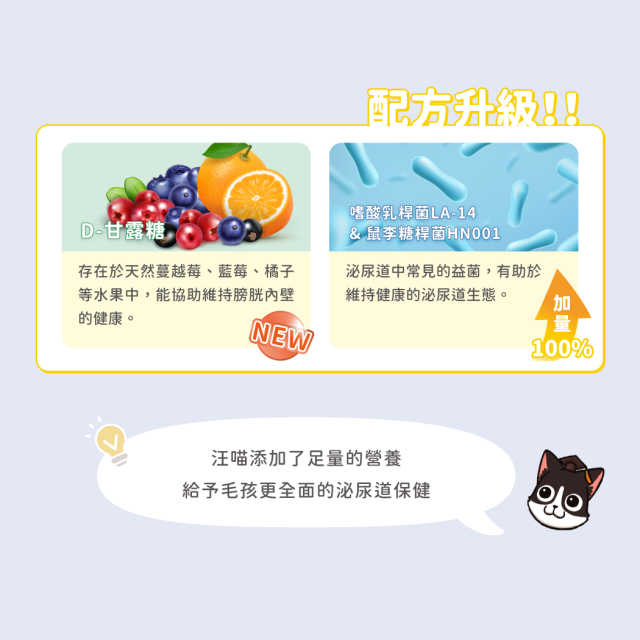 【團購】汪喵星球 泌尿道健康保養粉 (升級版) 90顆