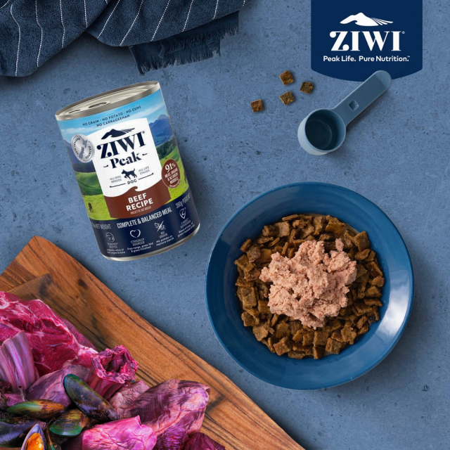 【快閃優惠團購】ZIWI滋益巔峰 經典主食罐系列92%鮮肉狗罐390g