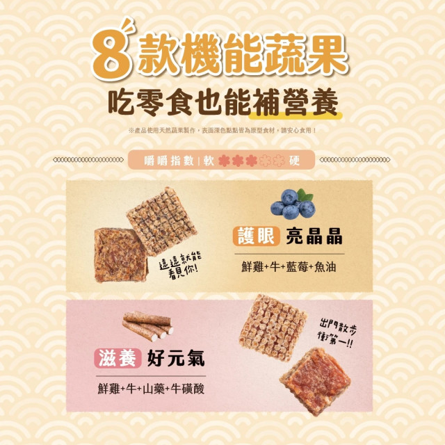 【團購】HeroMama 阿嬤養的 香烤機能蔬果燒肉80g 狗零食