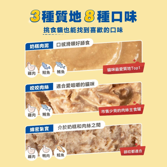 【團購】HeroMama 貓用 無膠迷你主食罐55g 箱購24入