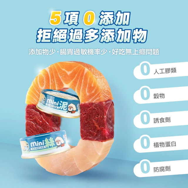 【團購】HeroMama 貓用 無膠迷你主食罐55g 箱購24入