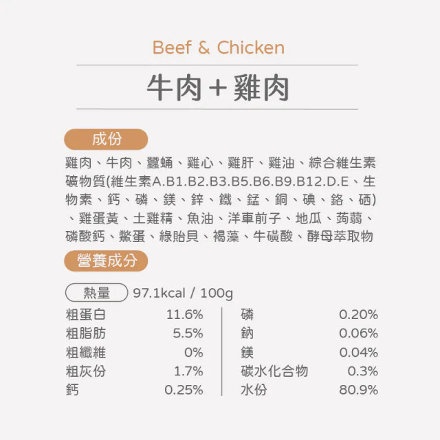 【團購】貪貪 肉泥機能貓主食罐 80g