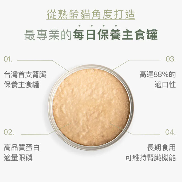 【團購】獸研所 貓咪腎臟保養主食罐 80g